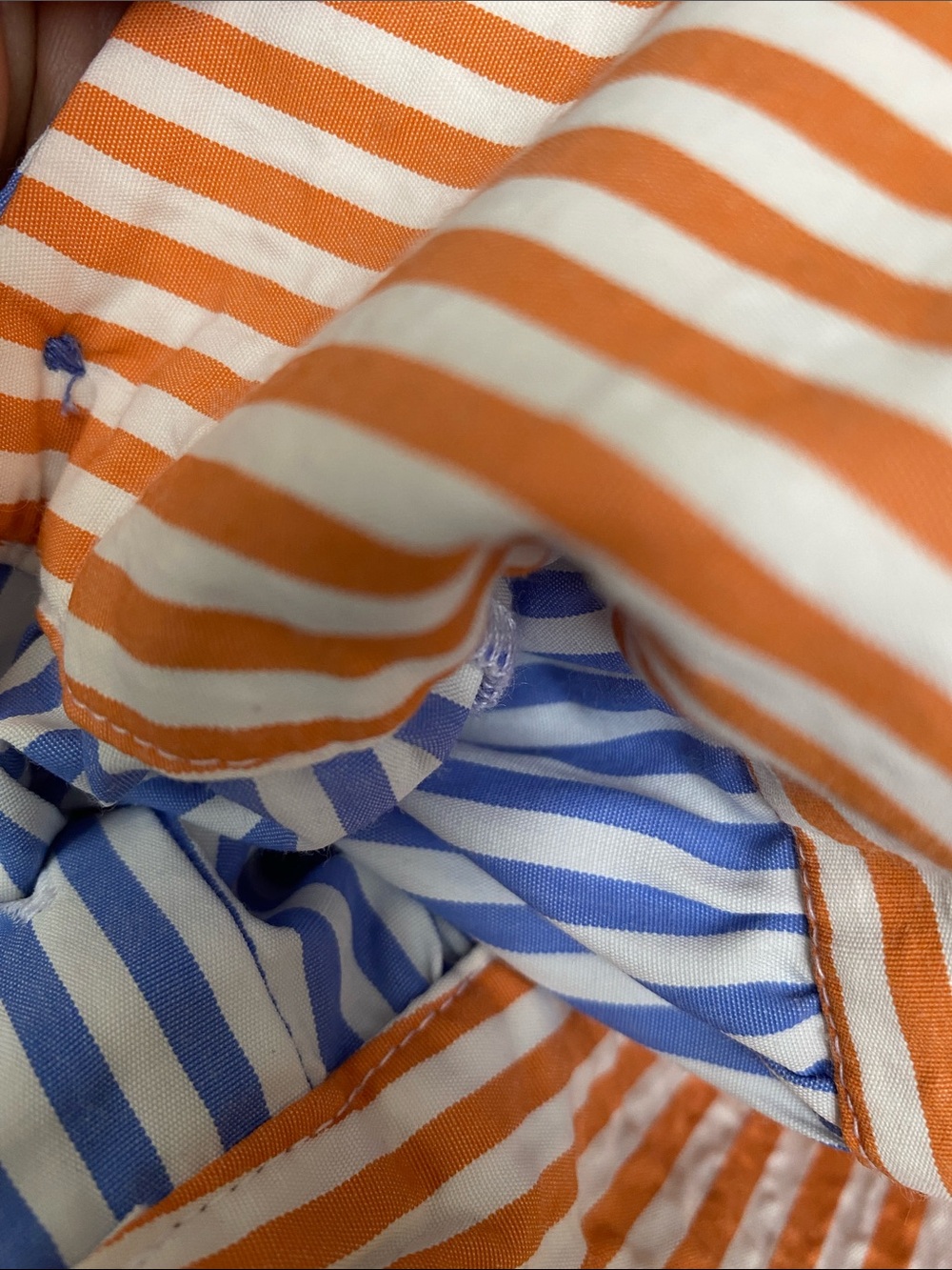 Gretchen Scott So Sweet Cotton Dress - Stripe size S pristine condition - Picture 7 of 8